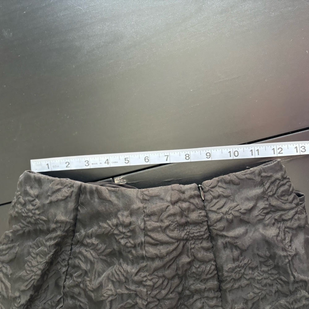 NWT Cecilie Bahnsen Gigi matelassé-effect skirt Size 2 Black - Picture 6 of 13